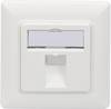 Prednja plošča za Keystone modul 1-predel Digitus DN-93811 bela