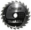 SPECIALIZED list krožne žage 165x20x24Z Makita B-32904 premer: 165 mm debelina:1 mm žagin list