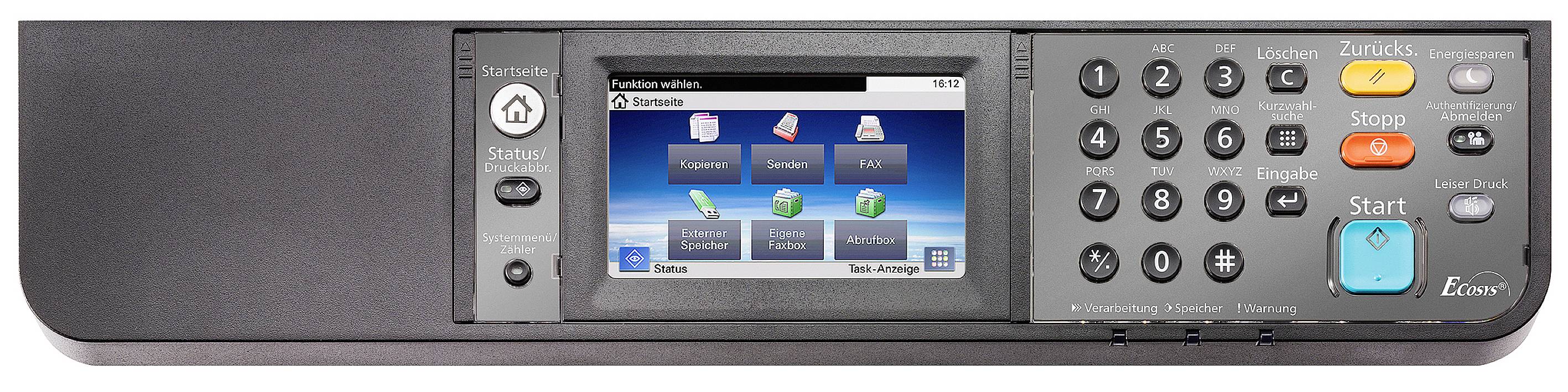 Kyocera ECOSYS M5526cdw multifunkcijski tiskalnik laser barvni A4 tiskalnik, optični bralnik, kopirni stroj, faks LAN, W-7
