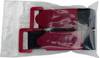 TRU COMPONENTS 688-330-Bag sprijemalni trak s trakom oprijem in mehko volneno blago (D x Š) 300 mm x 25 mm črna, rdeča 2 kos