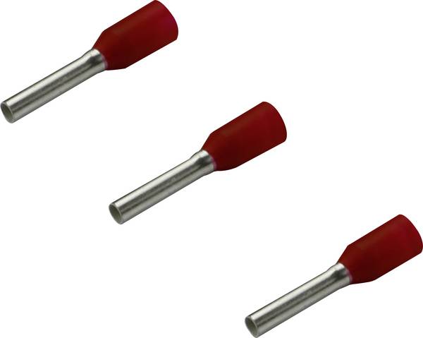 4050.732 Rittal votlica 1 x 1 mm x 8 mm delno izolirana, rdeče barve 500 kosov