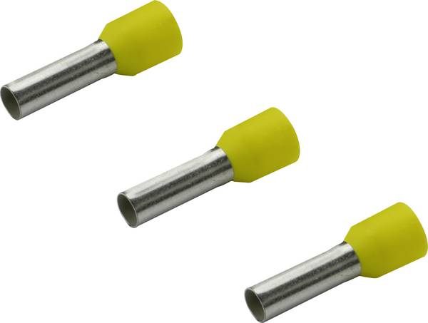 4050.736 Rittal votlica 1 x 6 mm x 12 mm delno izolirana, rumene barve 100 kosov