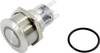 TRU COMPONENTS 1602491 TC-GQ22-A-11ZE/B/12V/S203 stikalo z vklopom na pritisk 1 x izklop/vklop zaskočno modra 1 kos