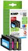 KMP črnilo zamenjava HP 953XL kompatibilnost kombinirano pakiranje cianova, magenta, rumena H166CMYX 1748,4050