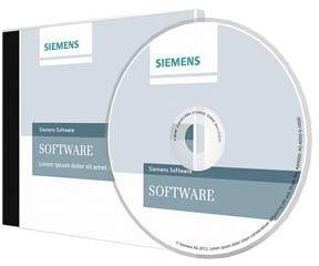 CD-ovoj in CD z naslovom 'Siemens Software'.
