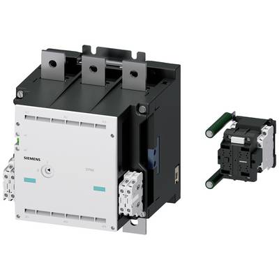 Siemens Schütz prikazuje električno stikalno napravo z glavnimi kontakti, primerno za industrijske aplikacije in krmiljenja.