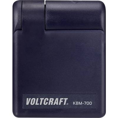 Črna naprava z napisom 'VOLTCRAFT KBM-700', enostavne, kompaktne oblike.