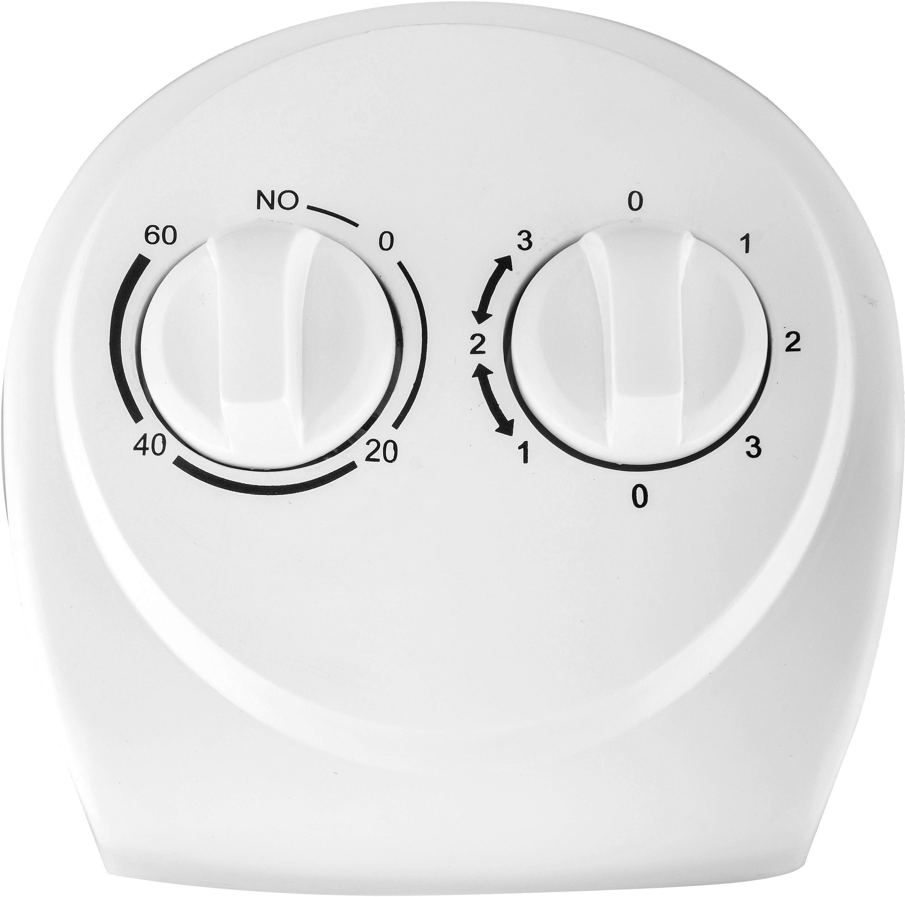 Basetech ventilator stolp 40 W (Ø x V) 22 cm x 79 cm bela nihajoči, timer-2