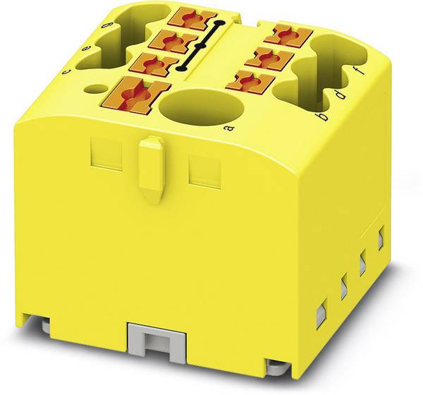 Phoenix Contact 3273336 razdelilni blok 25.2 mm z natezno vzmetjo  rumena 10 kos