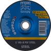 PFERD TOOLS 62017834 Psf Steel groba plošča za brušenje, kolenasta Premer 180 mm Vrtina-Ø 22.23 mm 10 kos
