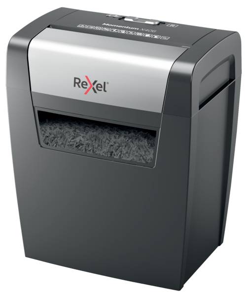 Rexel Momentum X406 uničevalnik dokumentov 6 List mikro rezanje 4 x 28 mm P-4 15 l Tudi reže pritrdilne sponke, pisarniš-0
