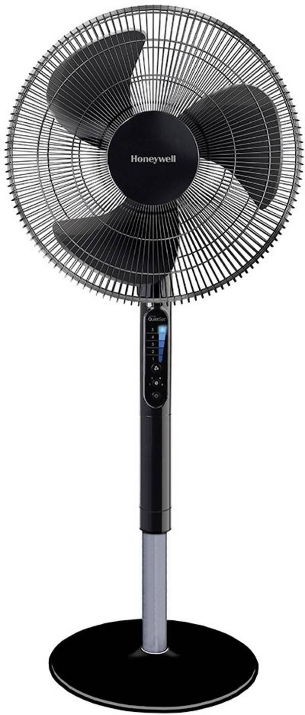 Honeywell HSF600BE4 stoječi ventilator  40 W  črna nastavljiva višina, LED zaslon, z daljinskim upravljalnikom, nihajoči, vrtljiv, timer