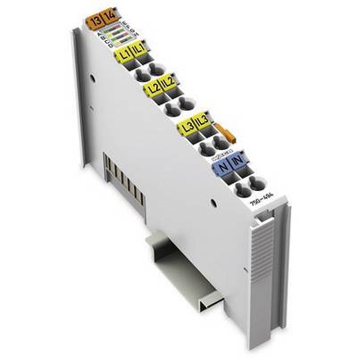 Modularen priključni modul z večbarvnimi priključnimi sponkami.