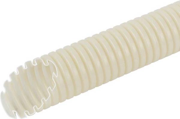 Fränkische Rohrwerke 25010025 FFKu-EL-F 25 bg rebrasta cev bež 18.8 mm 1 kos