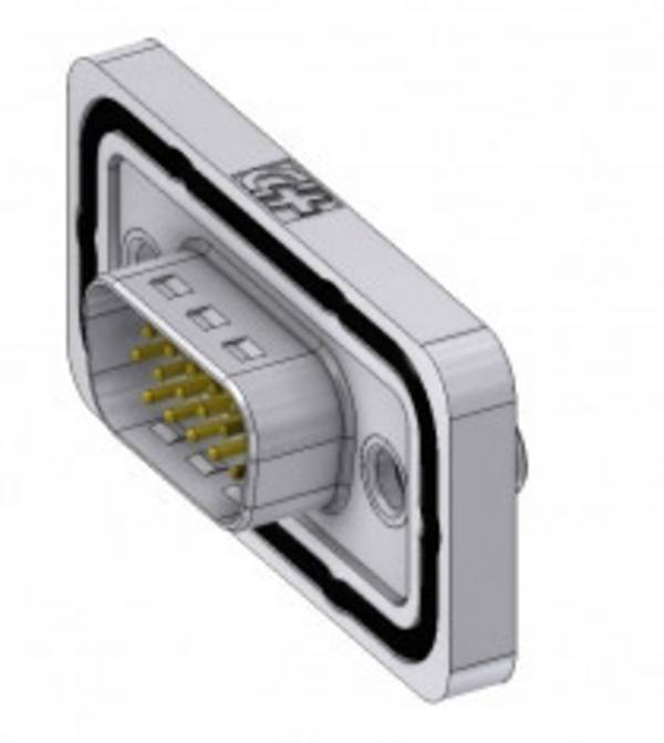 Deltron Connectors HD-DWM15PZ/2M85UN D-Sub vtič 180 ° Število pinov: 15 spajkalni nastavek 1 kos