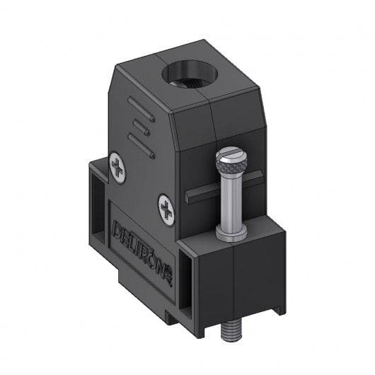 Deltron Connectors CTL09SUN4 Število pinov: 9 plastika 180 ° črna 1 kos