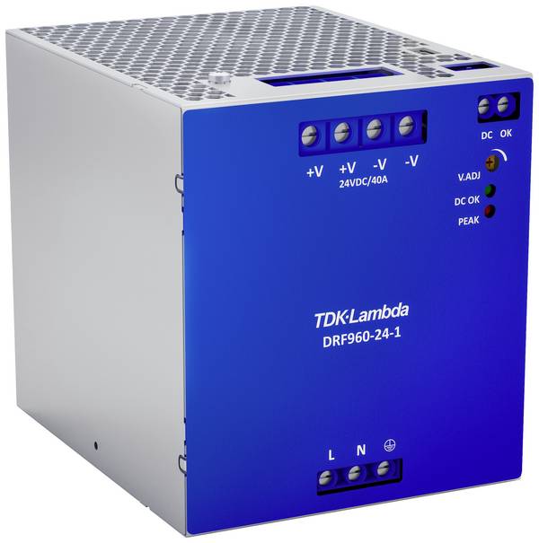 TDK-Lambda DRF960-24-1 napajanje za DIN-letev  24 V 40 A 960 W   Vsebina, količina, vsebina količinskih enot na prodajno enoto 1 kos