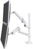 Ergotron LX Dual Arm Stacking Tall Desk Mount namizni nosilec za monitor 2 Zaslon(-i) 38,1 cm (15") - 101,6 cm (40") bela nastavljiv po višini, vrtljiv nosilec, možnost nagiba, možnost obračanja