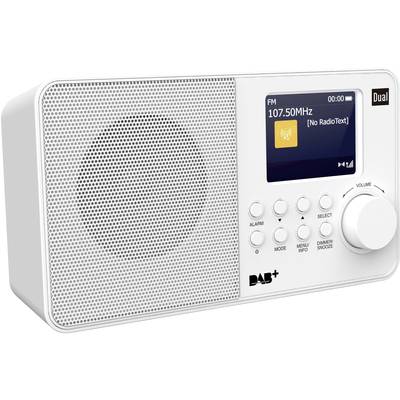 Dual DAB 18 C prenosni radio DAB+ (1012), UKW (1014)    bela