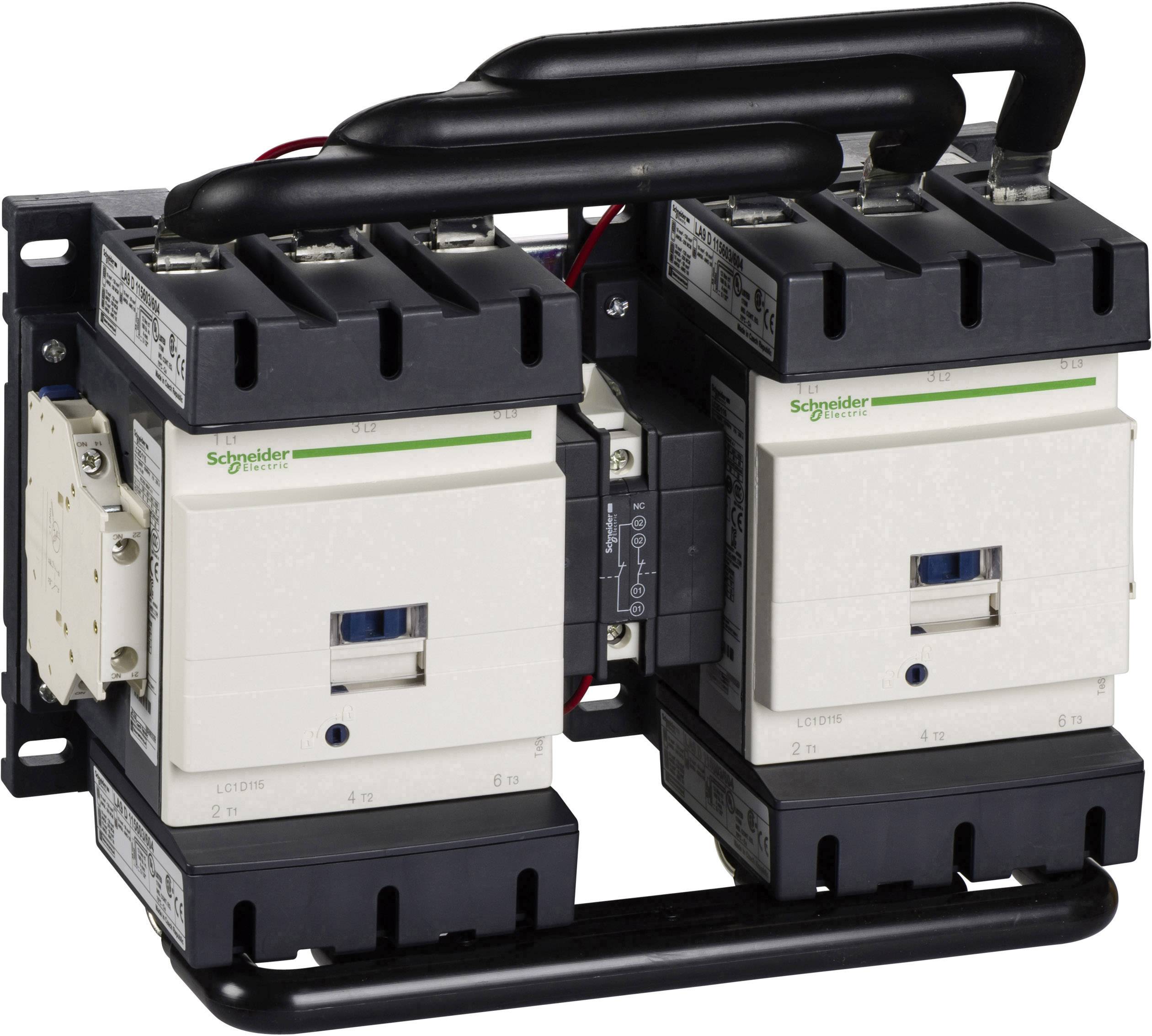 Schneider Electric ločilniki v paralelni postavitvi za distribucijo električne energije v industrijskih okoljih.