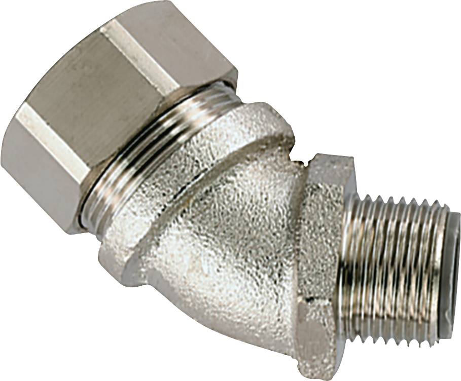 HellermannTyton 166-32504 LTS40-45FMC-M40-NPB/PA6-ML cevna uvodnica kovinska M40 45° 1 kos