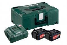 Metabo 685064000 Basic-Set 2 x 4.0 Ah akumulatorsko električno orodje 18 V 4 Ah Li-Ion