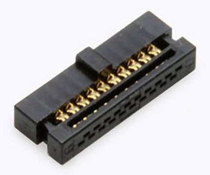 BKL Electronic 10120662 konektor Osnovna mreža: 1.27 mm Skupno število polov: 8 Število vrst: 2 1 kos