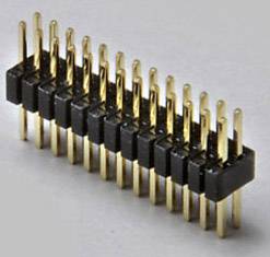 TRU COMPONENTS standardna letev z moškimi kontrakti Število vrst: 2 Število pozicij na vrsto: 5 TC-2506331 1 kos