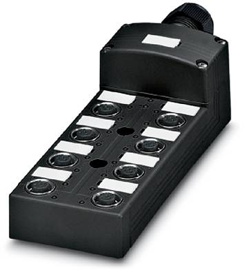 LAPP 22260004 22260004 pasivna škatla za senzorje/aktuatorje razdelilnik M12 z navojem iz umetne mase 1 kos Piece