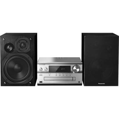 Panasonic SC-PMX94 stereo naprava AUX, Bluetooth, DAB+, CD, UKW, High-resolution avdio 2 x 60 W srebrna