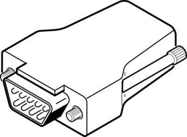 FESTO vtič 564264 NECC-A-S-S1G9-C2M   1 kos