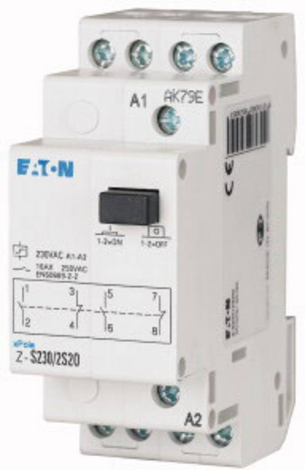 impulzni rele din-letev Eaton Z-S111/SS 2 zapiralo  16 A 2500 VA Piece 1 kos