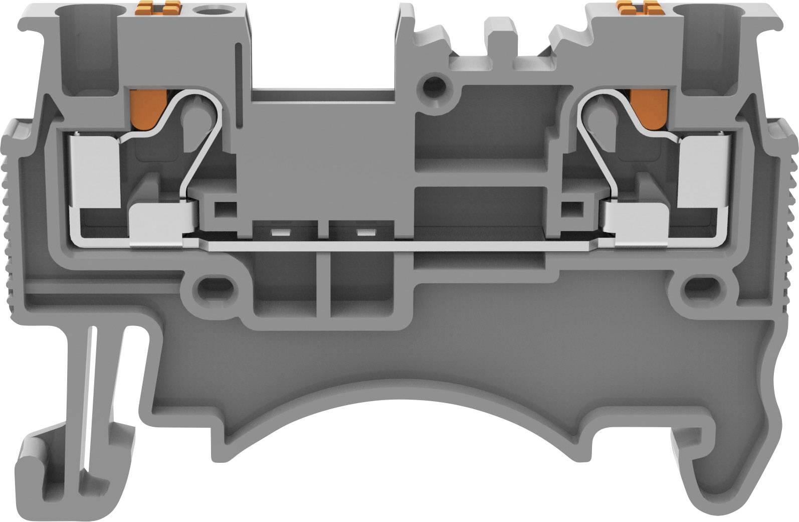 Degson DS1.5-01P-11-00A(H) sponka za speljavo Push-In sponka siva 1 kos