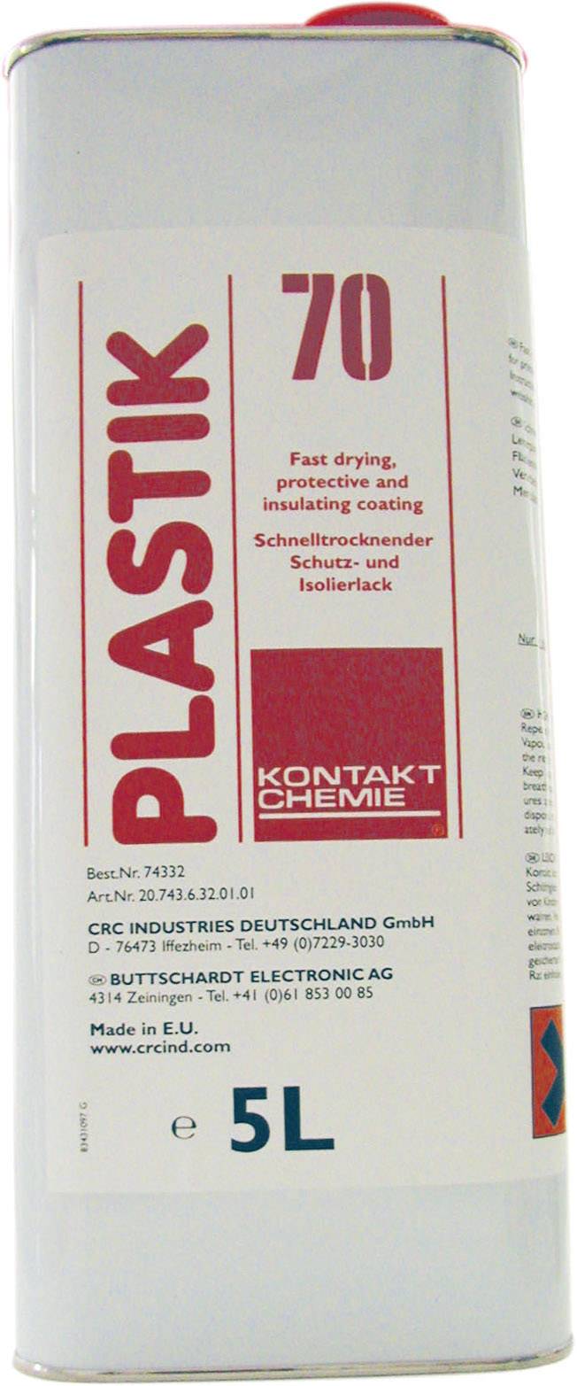 Kontakt Chemie PLASTIK 70 74332-AA izolirni in zaščitni lak 5 l