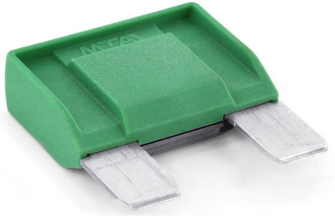 TRU COMPONENTS 8551196 maksi ploščata varovalka 30 A zelena 1 kos