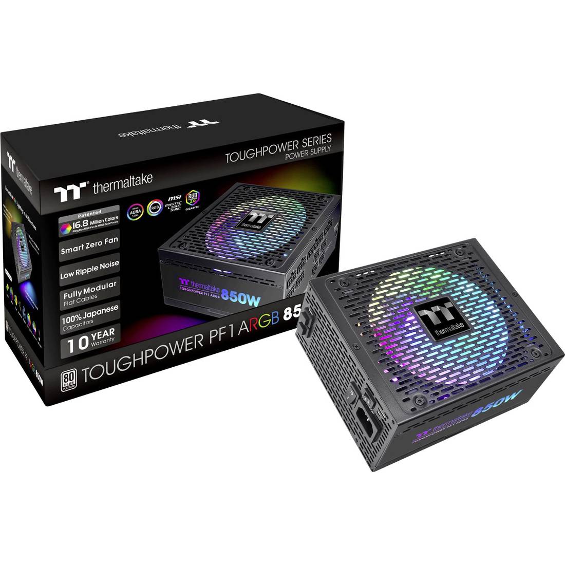 Thermaltake toughpower pf1 argb | 850w | 80+ platinum | napajalnik 1 Thermaltake toughpower pf1 argb pc napajalnik 850 w atx 80 plus platina
komponentko