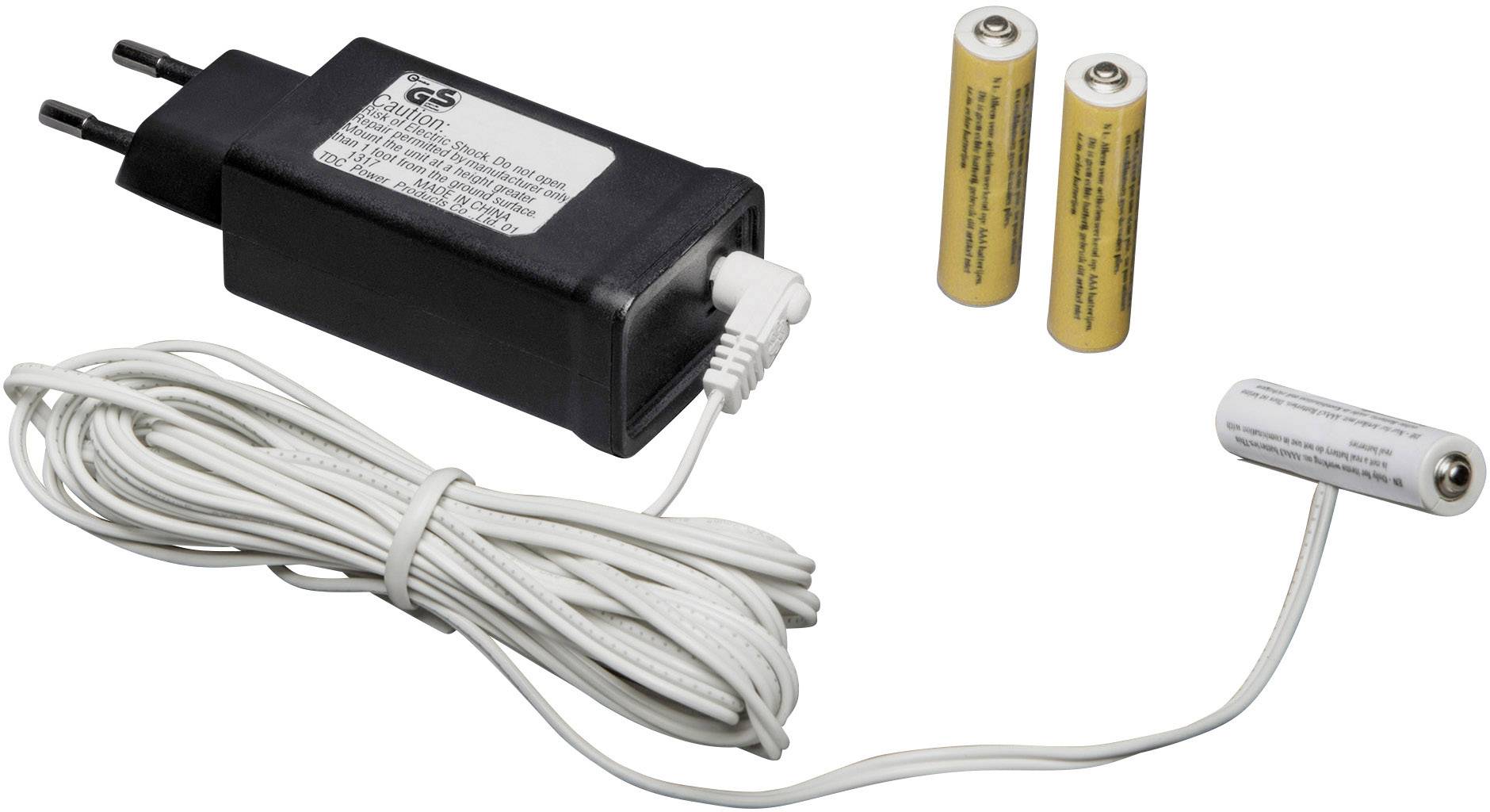 Konstsmide 5153-000 napajalnik za izdelke z baterijami znotraj električni pogon