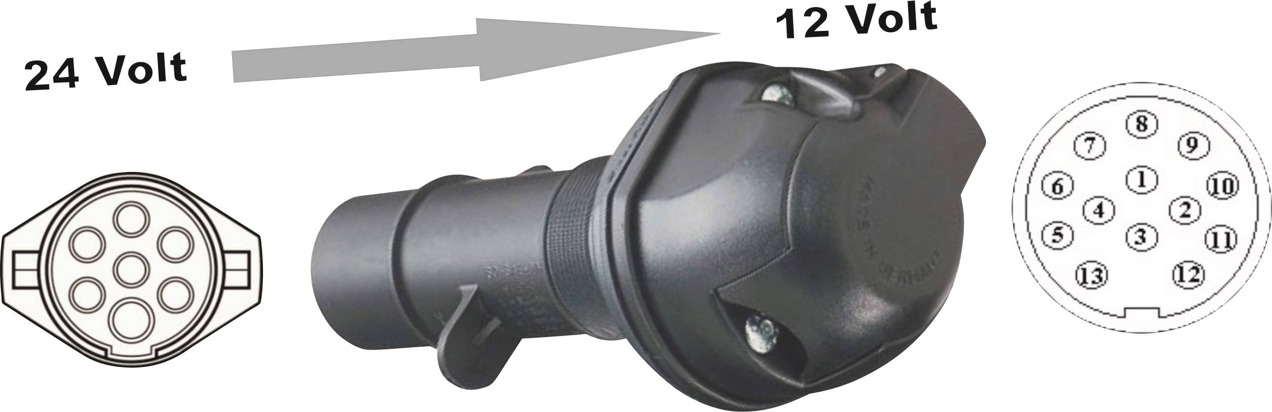 SecoRüt regulator napetosti vtičnica 7-polna tip N