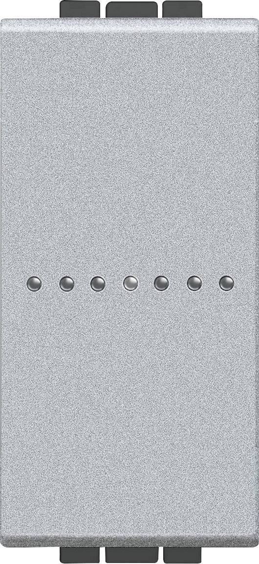 Legrand križno stikalo Living&Light aluminij NT4054 1 kos