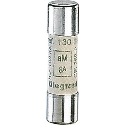Legrand 013008 cilindrična varovalka     8 A  500 V/AC 10 kos