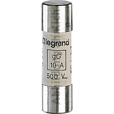 Legrand 014506 cilindrična varovalka     6 A  500 V/AC 10 kos