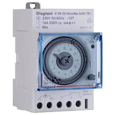Legrand Legrand 412809 DIN časovna stikalna ura analogno 230 V-0