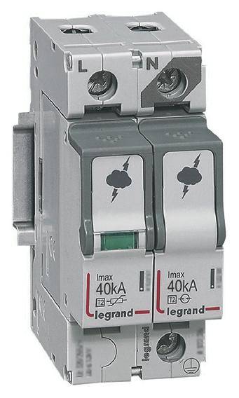 Legrand 412246 Legrand 412246 prenapetostni odvodnik 40 kA 1 kos-0