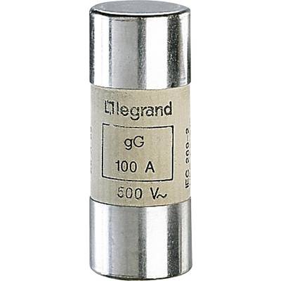 Legrand 015396 cilindrična varovalka     100 A  500 V/AC 10 kos
