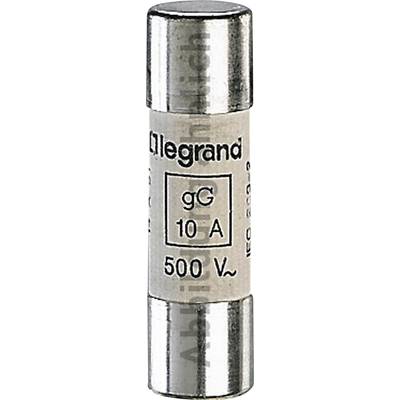 Legrand 014102 cilindrična varovalka     2 A  500 V/AC 10 kos