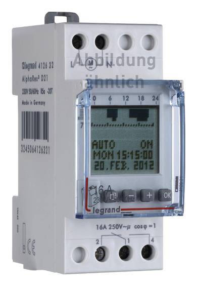 Elektronska ura s prikazovalnikom, ki prikazuje 'AUTO' in '20. FEB. 2012'. Blagovna znamka spodaj, vidni gumbi za nastavitve.