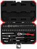 Gedore RED R49003046 nasadni ključi v kompletu metrični 1/4" (6.3 mm) 46-delni 3300052