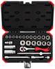 Gedore RED R59003026 nasadni ključi v kompletu metrični 3/8" (10 mm) 26-delni 3300053