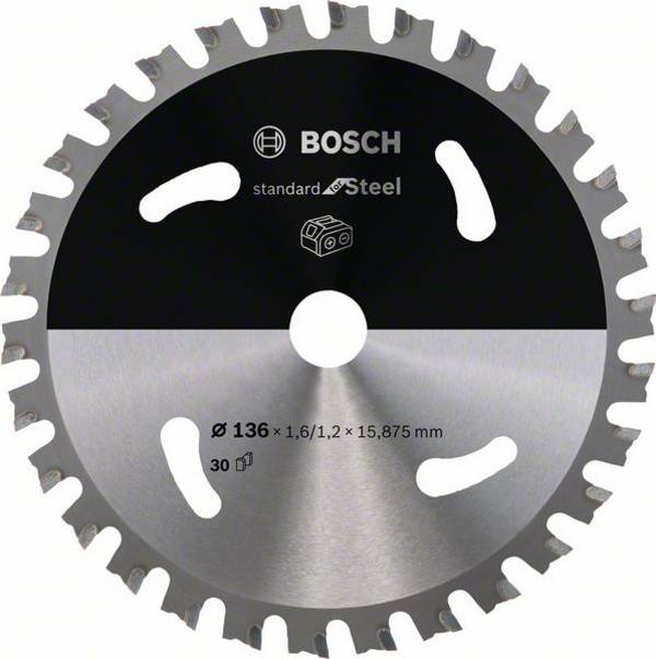 Bosch Accessories 2608837745 2608837745 list krožne žage 136 x 15 mm Število zobcev (na colo): 30 1 kos