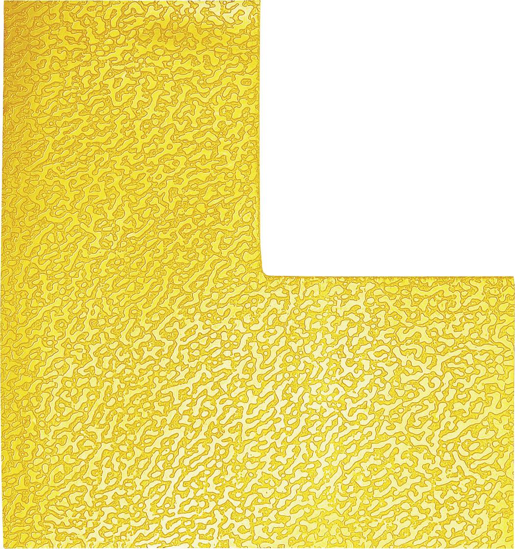 Durable 170204 signalno rumena 10 kos (D x Š x V) 100 x 100 x 0.7 mm